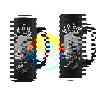 Ski Team スキーチーム スキーヤー スクール スキー旅行 スキーチーム クルー スキー コーヒーマグ - Kawaiitshirt