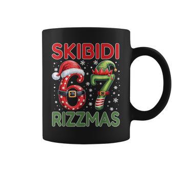 Skibidi Rizzmas 67 Christmas Six Seven Xmas Boys Girls Coffee Mug - Thegiftio UK