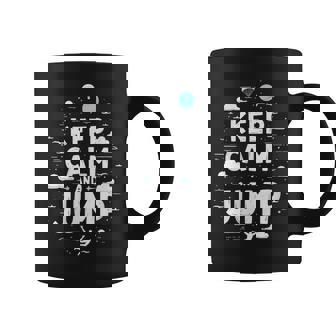 Skydiving Parachuting Quote Keep Calm And Jump Coffee Mug | Mazezy