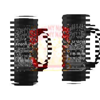 Sleigh My Name Reindeer 90s Hip Hop R&B Christmas Xmas Coffee Mug | Mazezy