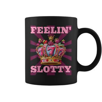 Slot Machines Feelin' Slotty Gambler Slot Machines Coffee Mug - Thegiftio UK