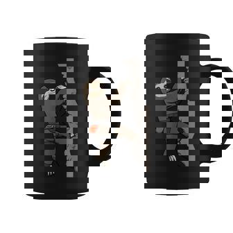 Sloth Rock Climber Cartoon Cute Bouldering Animal Coffee Mug | Mazezy