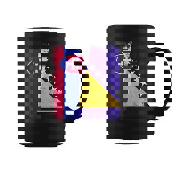 Slovakia Bosnia And Herzegovina Half Flag Coffee Mug | Mazezy