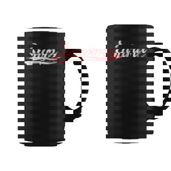 Smyrna Delaware Ancient Greek Vintage Varsity Throwback Coffee Mug | Mazezy