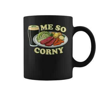 Me So Corny St Patrick's Day Coffee Mug - Thegiftio