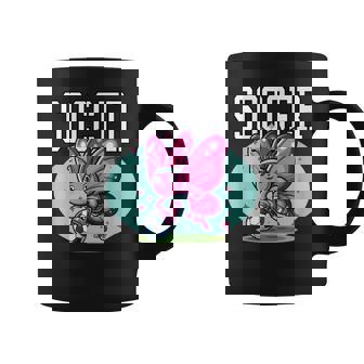 Soccer Butterfly Playing Soccer Coffee Mug - Monsterry