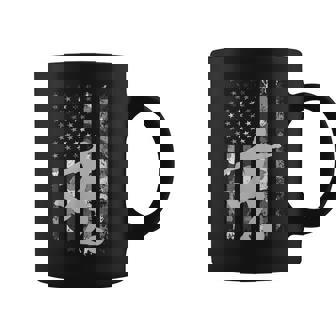 Soccer Player American Flag USA Camo Patriotic Graphic Coffee Mug | Mazezy