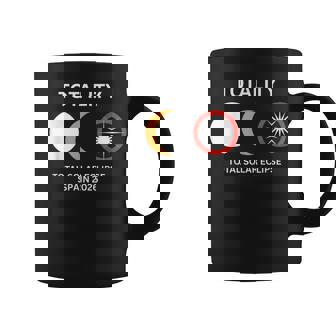 Solar Eclipse Spain 2026 Tee Total Eclipse Astronomy Sun Coffee Mug | Mazezy