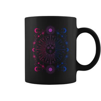 Soleil Et Lune Mystiques – Fierté Bisexuelle Tasse - Cadeauxyz