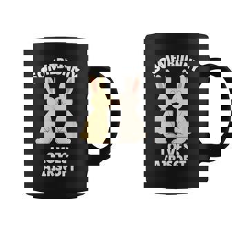 Somebunny Loves Airsoft Cute Easter Bunny Airsoft Player Coffee Mug | Mazezy