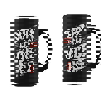 Sorry I'm Onoice Rest ボーカル合唱団の歌手休憩 コーヒーマグ - Kawaiitshirt