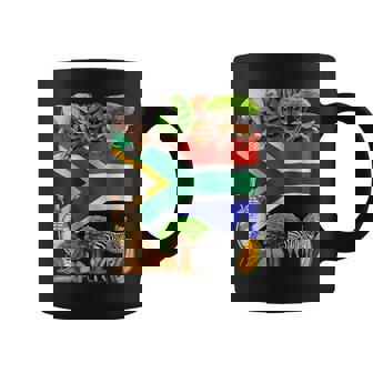 South Africa Flag South African Roots South African Pride Coffee Mug | Mazezy