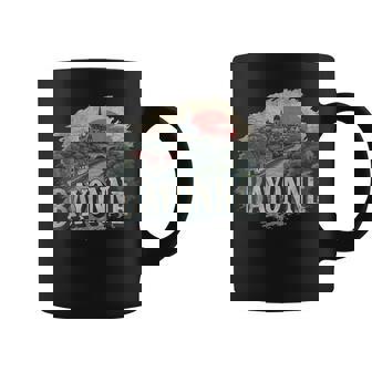 Souvenir Rétro Bayonne Paysageintage Tasse - Cadeauxyz