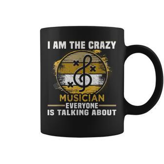 Soy El Músico Loco Dj Productor De Música De Cumpleaños Taza de café - Regaloses