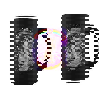 Space Cat Donut Rainbow Cat Galaxy Cute Kitty In Space Coffee Mug - Monsterry