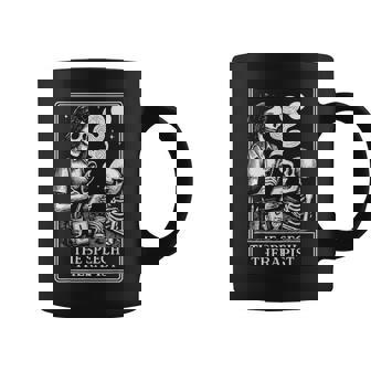 The Speech Therapist Skeleton SLP Speech Language Pathology Coffee Mug | Mazezy