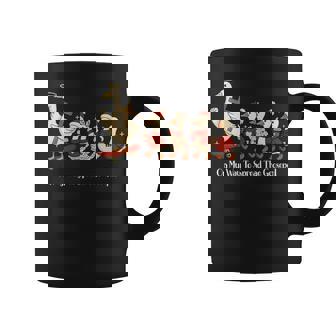 On My Way To Spread The Gospel Christian Christmas Goose Coffee Mug | Mazezy