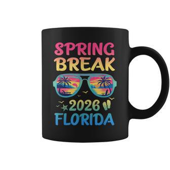 Spring Break Florida 2026 Vacation Trip Sunglasses Coffee Mug | Mazezy