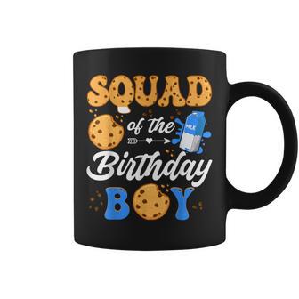 Squad Of The Birthday Boy Milk And Cookies 1St Birthday Coffee Mug - Thegiftio UK