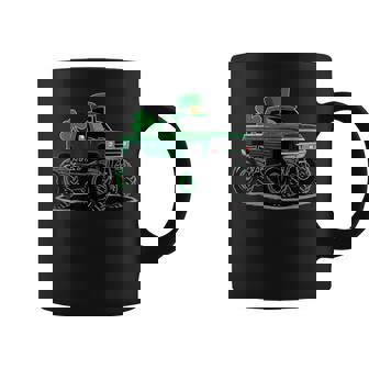 St Patrick's Day Monster Truck Coffee Mug | Mazezy