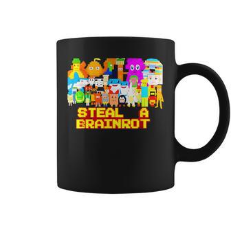 Steal A Brainrot Meme ビデオゲーム キッズゲーマー コーヒーマグ - Kawaiitshirt