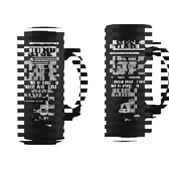 Step Aside Coffee Job For Alcohol Drinking Coffee Love Coffee Mug | Mazezy