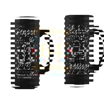 Stepping Into My 64th Birthday Like A Queen Boss Bday Party Coffee Mug | Mazezy