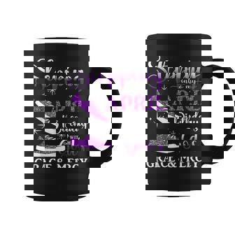 Stepping Into My April Birthday Girls April Bday Party Coffee Mug | Seseable UK