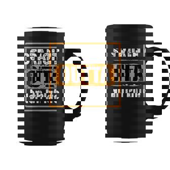 Straight Outta North Platte Nebraska USA Distressed Vintage Coffee Mug | Mazezy