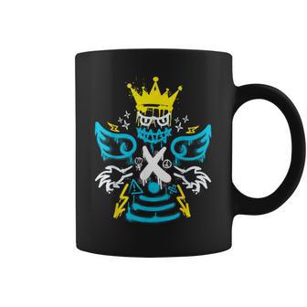 Streetwear Retro Gamma Blue Matching Coffee Mug - Thegiftio UK
