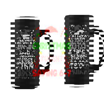 Students Saying 6-7 67 Six Seven Teacher Christmas Coffee Mug - Thegiftio