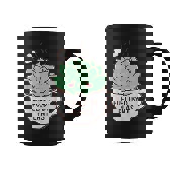 Succulent Cactus Lover Fueled By Plants Gardening Botany Coffee Mug | Mazezy