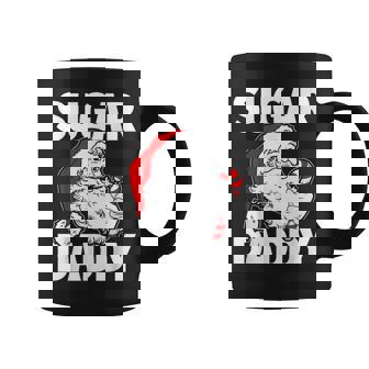 Sugar Vintage Daddy Santa Claus Candy Cane Adult Christmas Coffee Mug - Monsterry