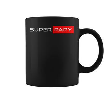 Super Papy Humour Idee Cadeau Fête Des Grands-Pères Original Tasse - Cadeauxyz