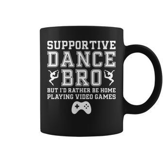 Supportive Dance Bro Dance Brother Of A Dancer Brother Coffee Mug - Thegiftio UK