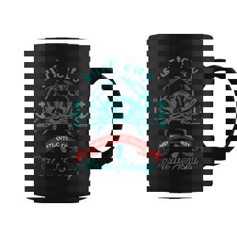 Surf City New Jersey Crab Fishing Vacation Souvenir Tank Top Coffee Mug | Mazezy