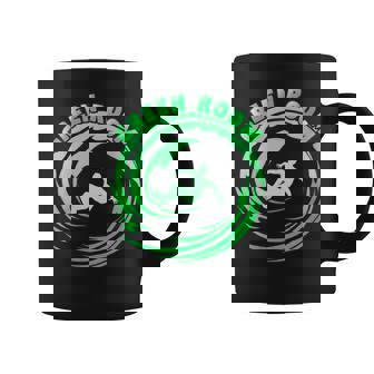 Surfing Barrel Wave Tubing West Coast SoCal Norcal Surfer Coffee Mug | Mazezy