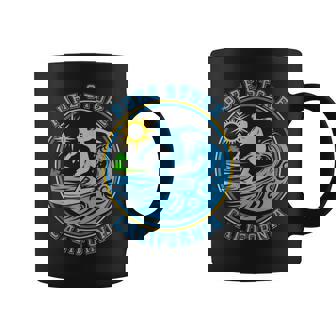 Surfing Pure Stoke California Cool Retro Graphic Surfer Surf Tank Top Coffee Mug | Mazezy