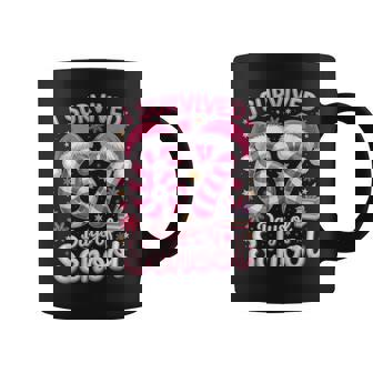 I Survived 67 Days Of School Teachers Students Girls Coffee Mug | Seseable CA