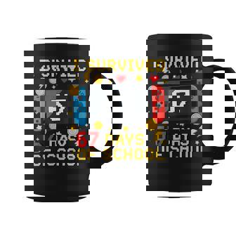 I Survived 67 Days Of School 67 Meme Gamer Students Matching Coffee Mug - Thegiftio