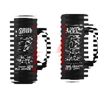 I Survived 67 Days Of School Six Seven Meme Racing Lovers Coffee Mug | Mazezy