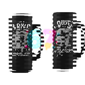 I Survived 67 Days Of School Teacher Life Coffee Mug | Mazezy