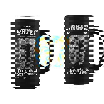 I Survived 67 Days Of School Teacher Volleyball Drip Coffee Mug | Mazezy