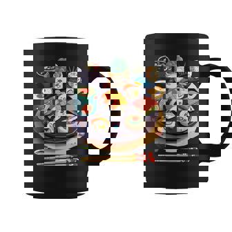 Sushi Anime Kawaiiet Japonés Amante De La Comida Divertido Hombres Es Taza de café - Regaloses
