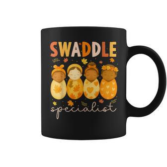 Swaddle Specialist Cute Newborn Nurse Baby Mother NICU Fall Coffee Mug | Mazezy
