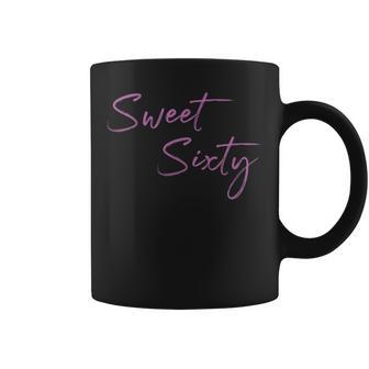 Sweetixty Geschenkidee Für Frauen Zum 60 Geburtstag Tassen - Geschenkecke