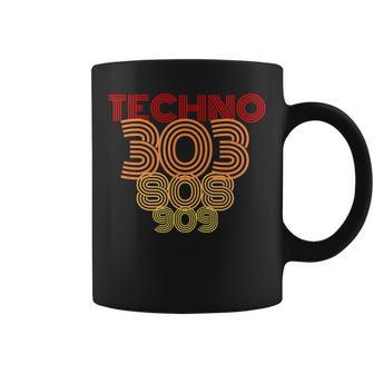 Synthesizer Techno 303 808 909 For Fans Of Analogueounds コーヒーマグ - Kawaiitshirt