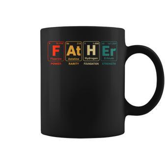 Tabla Periódica Para Papá Con Elementos Para Padre Taza de café - Regaloses