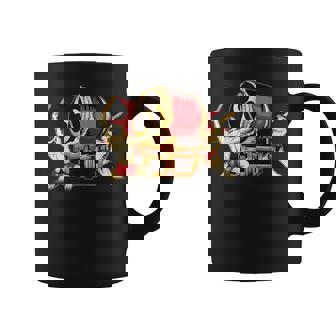 Taiko 男性太鼓太鼓奏者みつどもえグラフィックデザインギフト コーヒーマグ - Kawaiitshirt