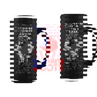 Taiwan USA American Born Taiwanese Roots America DNA Flag Coffee Mug | Mazezy